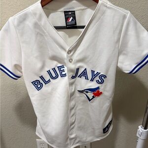 Majestic Women’s White Blue Jays Jersey
